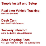 BLAKBOX - GPS TRACKER and DASH CAM with 2 CAMERAS - HOLDCOM AUTO PARTS