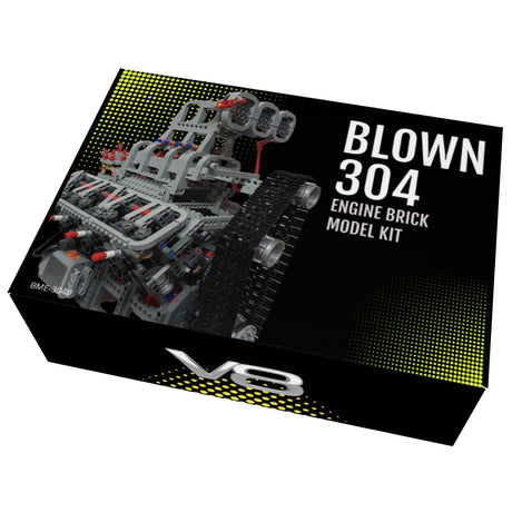 Blown 304 Engine Brick Model Kit - HOLDCOM AUTO PARTS