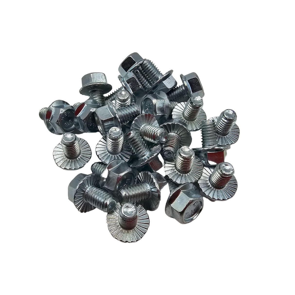 BOLTS (10mm ZINC PLATED 8.8 HIGH TENSILE FLANGE HEX) - HOLDCOM AUTO PARTS