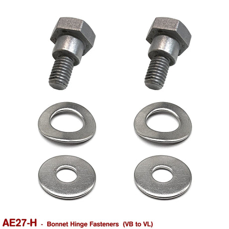 BONNET HINGE FASTENER KIT for VB VC VH VK VL - HOLDCOM AUTO PARTS