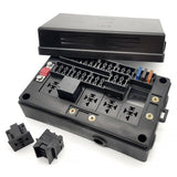 BUILD - A - BOX FUSE BOX - 12V FUSE AND RELAY ENCLOSURE - HOLDCOM AUTO PARTS