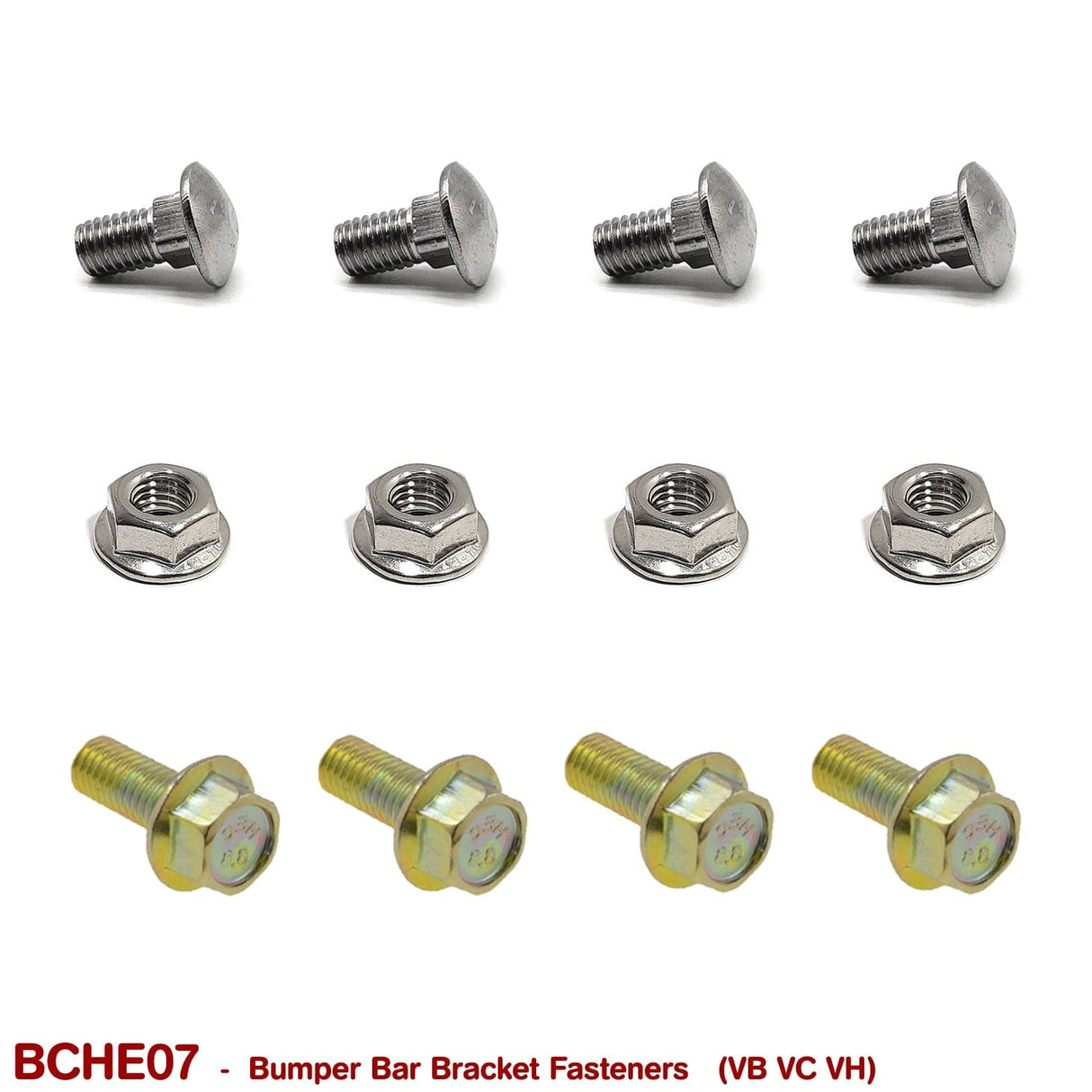 BUMPER BAR BRACKET FASTENERS for VB VC VH - HOLDCOM AUTO PARTS