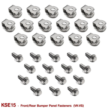 BUMPER PANEL CLIPS and BOLTS for VK VL VN VP VQ VR VS - HOLDCOM AUTO PARTS