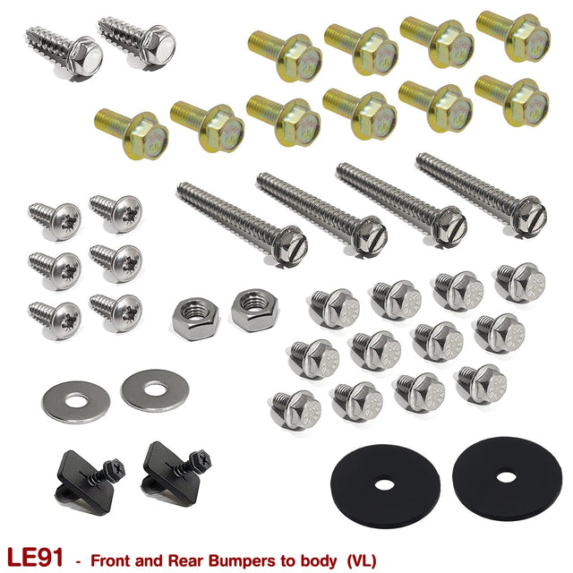 BUMPERS TO BODY FASTENERS for VL - HOLDCOM AUTO PARTS