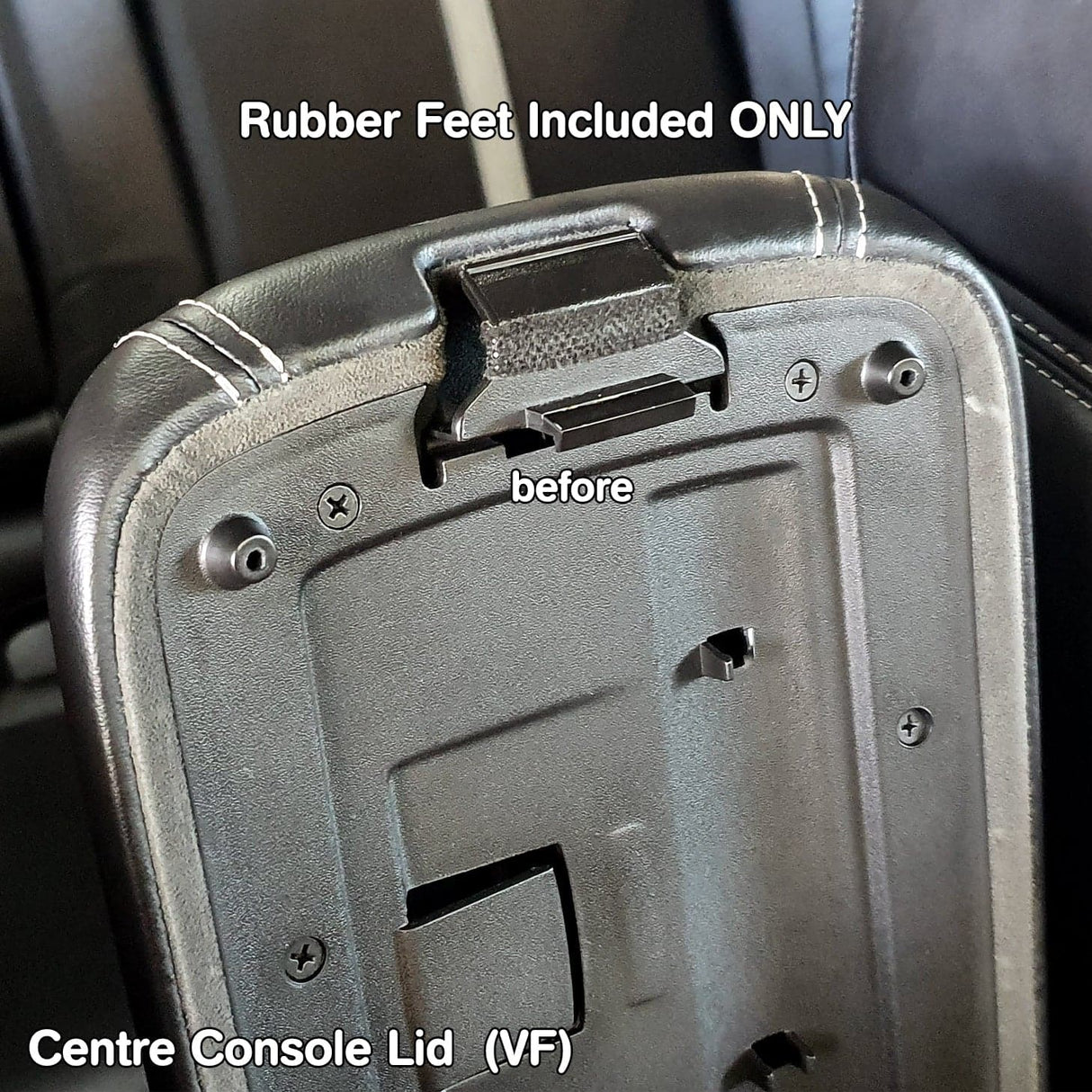 CENTRE CONSOLE LID RUBBERS for VL VT VX VE VF - HOLDCOM AUTO PARTS