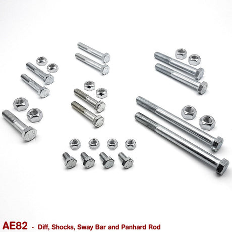 DIFF, SHOCKS, SWAY BAR and PANHARD ROD FASTENER KIT for VB VC VH VK VL VN VP VQ VR VS - HOLDCOM AUTO PARTS