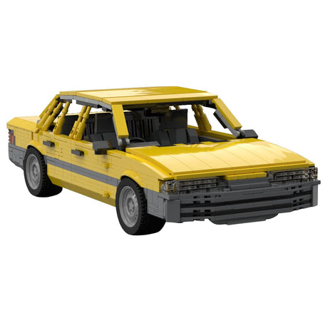 "Ex Pursuit 2.0" 1980s Aussie Police Car Brick Model Kit - HOLDCOM AUTO PARTS
