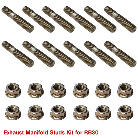 EXHAUST MANIFOLD STUDS KIT for RB30 - HOLDCOM AUTO PARTS
