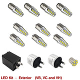 EXTERIOR LED KIT for VB VC VH - HOLDCOM AUTO PARTS