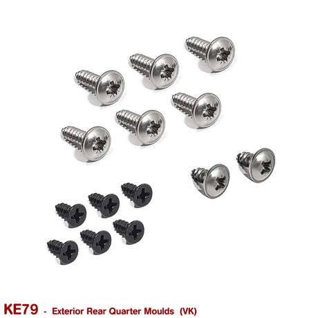 EXTERIOR REAR QUARTER (1/4) MOULD SCREWS for VK - HOLDCOM AUTO PARTS