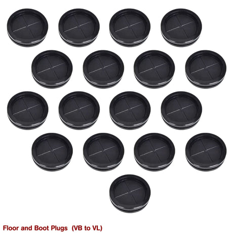 FLOOR and BOOT PLUG GROMMETS for VB VC VH VK VL - HOLDCOM AUTO PARTS
