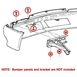 FRONT BUMPER PANEL to BRACKET FASTENERS for VK - HOLDCOM AUTO PARTS