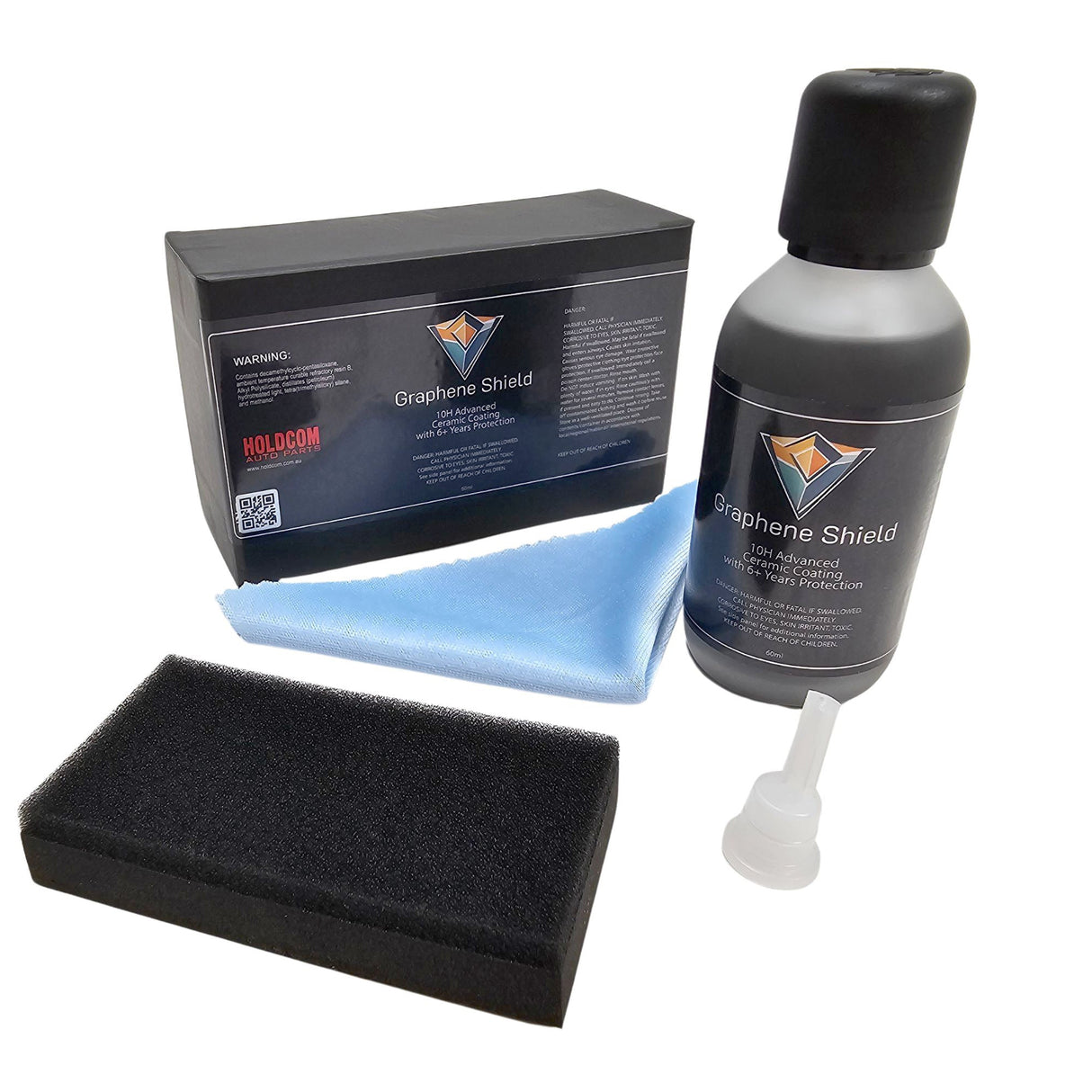 GRAPHENE SHIELD - ADVANCED CERAMIC COATING DIY KIT - HOLDCOM AUTO PARTS