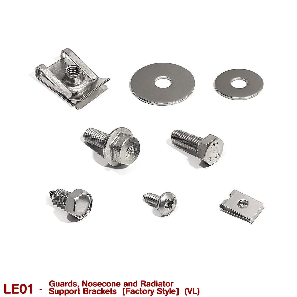 GUARDS and NOSE CONE FASTENER KIT for VL - HOLDCOM AUTO PARTS