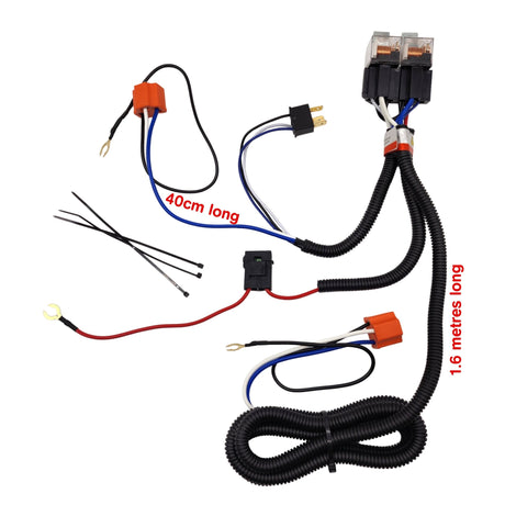 H4 HEADLIGHT RELAY BOOSTER LOOM - HOLDCOM AUTO PARTS