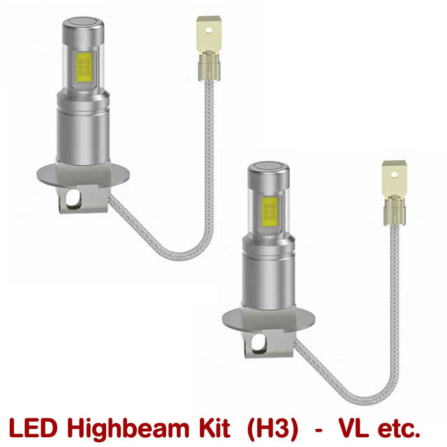 HEADLIGHT HIGH BEAM LED KIT for VL (H3) - HOLDCOM AUTO PARTS