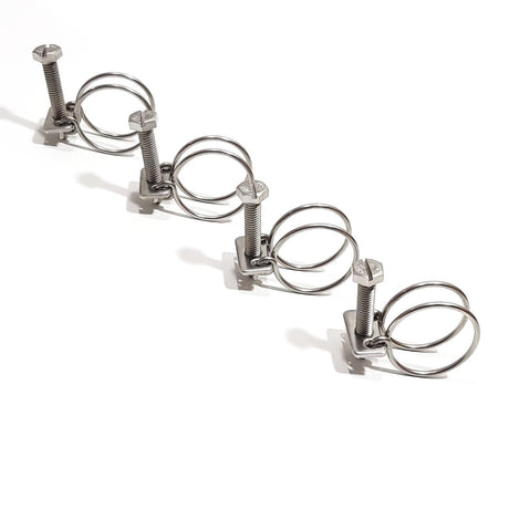 HEATER HOSE CLAMPS for RB30 (STAINLESS) - HOLDCOM AUTO PARTS