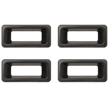 INTERIOR DOOR LOCK SURROUND TRIMS BLACK for VB VC VH VK VL - HOLDCOM AUTO PARTS