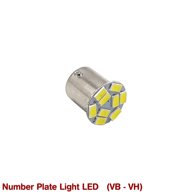 NUMBER PLATE LIGHT LED GLOBE for VB VC VH - HOLDCOM AUTO PARTS