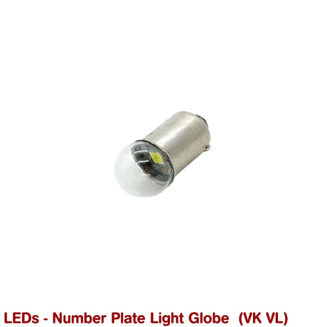 NUMBER PLATE LIGHT LED GLOBE for VK VL SEDAN - HOLDCOM AUTO PARTS