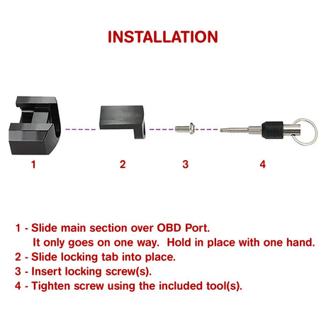 OBD PORT BLOCKER for VR VS VT VX VY VZ VE VF etc. - HOLDCOM AUTO PARTS