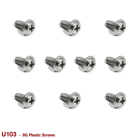 PLASTIC SCREWS 8G (STAINLESS STEEL) - HOLDCOM AUTO PARTS