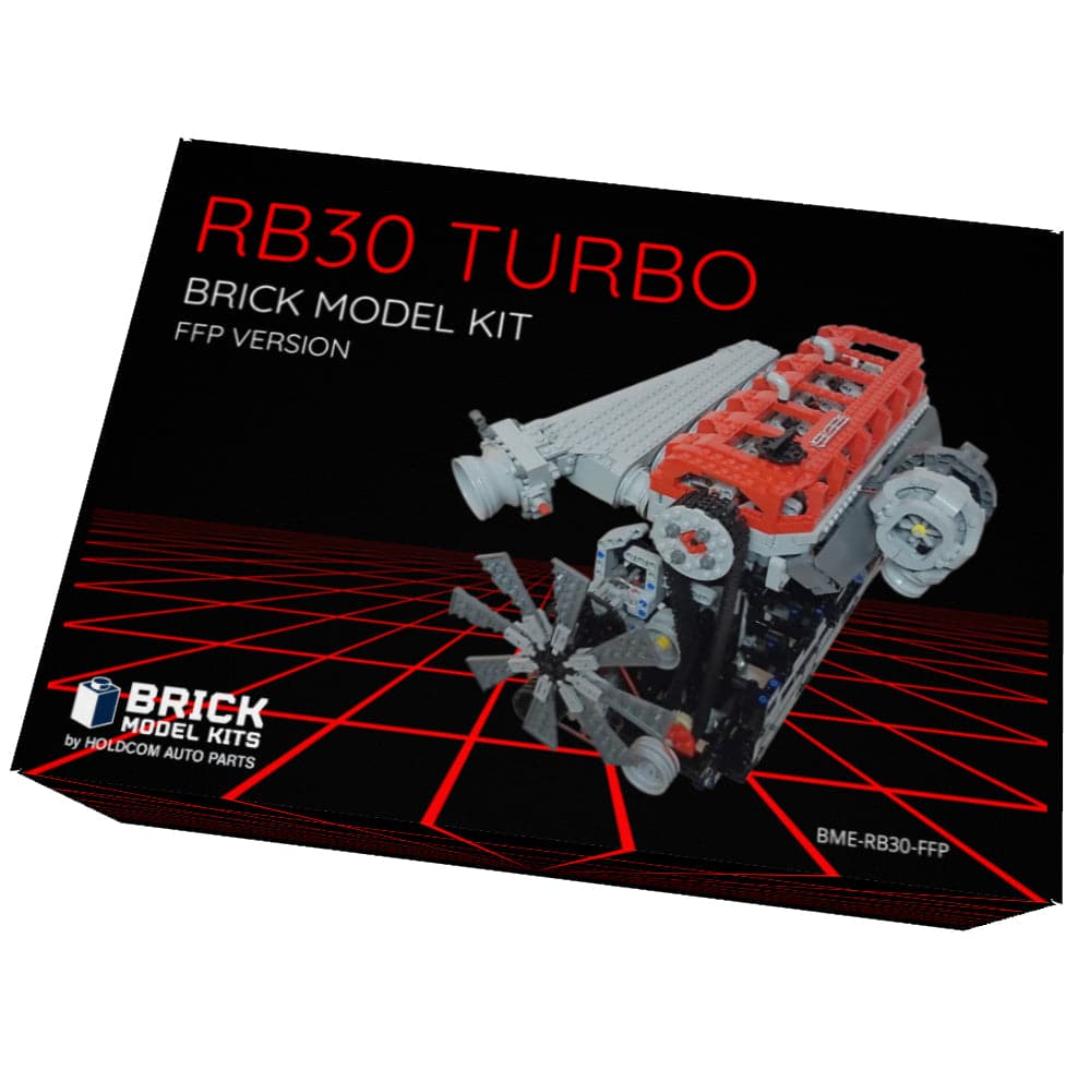 RB30 Turbo FFP Engine Brick Model Kit - HOLDCOM AUTO PARTS