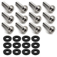 ROCKER COVER BOLTS and WASHERS for RB30 (STAINLESS) - HOLDCOM AUTO PARTS