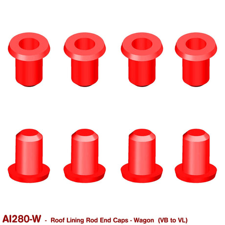 ROOF LINING ROD END CAPS for VB VC VH VK VL WAGON - HOLDCOM AUTO PARTS