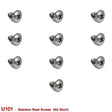 SCREWS 8G SHORT (STAINLESS STEEL) - HOLDCOM AUTO PARTS