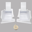 SEAT BELT DUST COVERS for VB VC VH VK VL - HOLDCOM AUTO PARTS