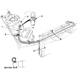 *SECONDS* RADIATOR OVERFLOW BOTTLE HOSE KIT for VB - VS - HOLDCOM AUTO PARTS