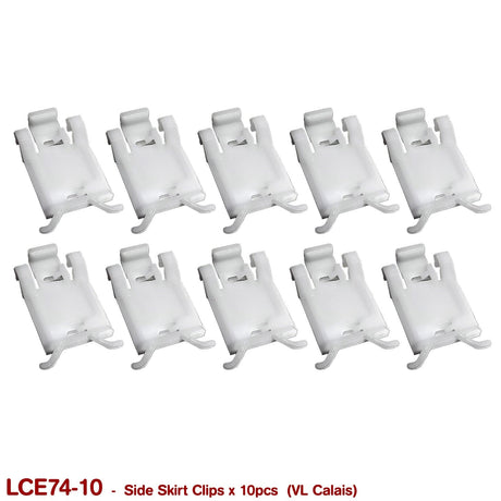 SIDE SKIRT SILL CLIPS for VL CALAIS (x10) - HOLDCOM AUTO PARTS