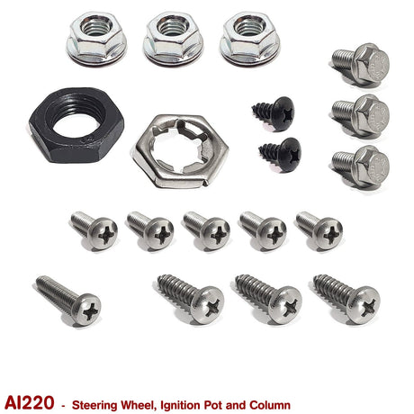 STEERING WHEEL, IGNITION POT and COLUMN FASTENERS for VB VC VH VK VL - HOLDCOM AUTO PARTS