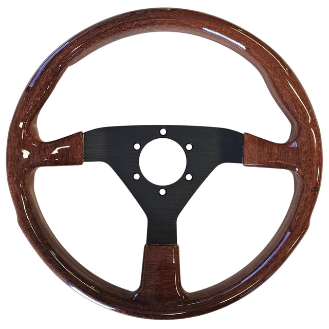 STEERING WHEEL (WOOD LOOK) - HOLDCOM AUTO PARTS