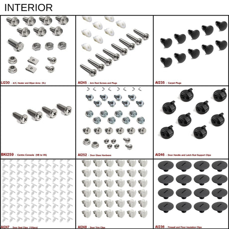 VK MEGA FASTENER KIT - HOLDCOM AUTO PARTS