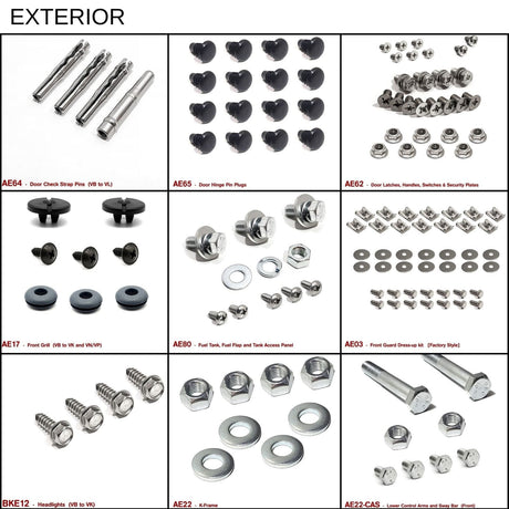 VK MEGA FASTENER KIT - HOLDCOM AUTO PARTS