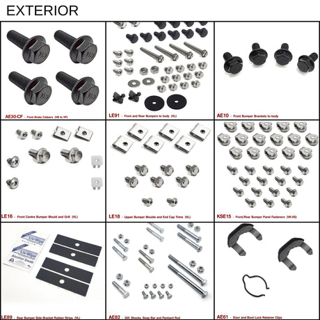 VL MEGA FASTENER KIT - HOLDCOM AUTO PARTS