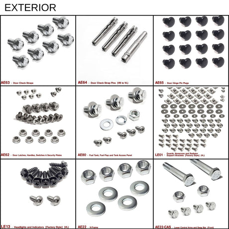 VL MEGA FASTENER KIT - HOLDCOM AUTO PARTS