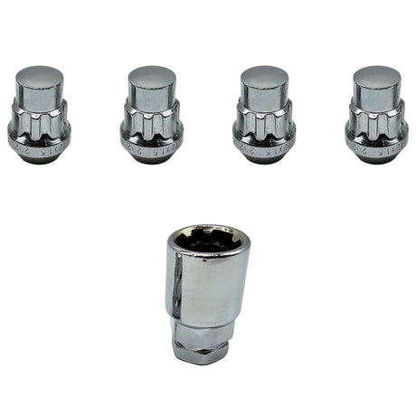 WHEEL LOCK NUTS + KEY for VB VC VH VK VL VN VP VR VS VT VX VY VZ - HOLDCOM AUTO PARTS