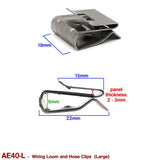 WIRING LOOM and HOSE CLIPS - LARGE - HOLDCOM AUTO PARTS