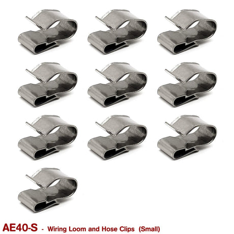 WIRING LOOM and HOSE CLIPS - SMALL - HOLDCOM AUTO PARTS